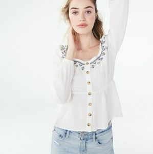 NWT Peasant Top